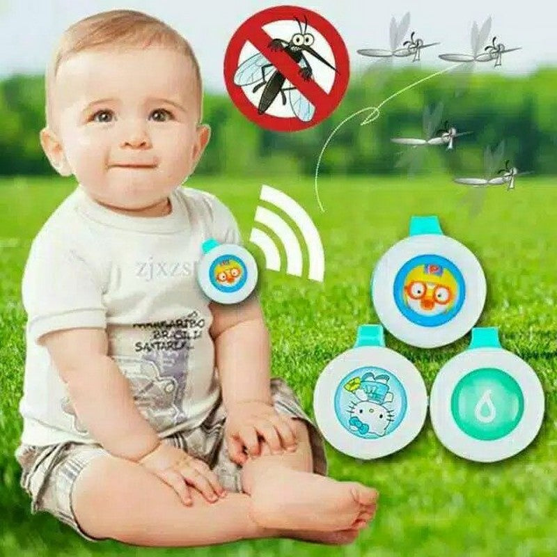 Mosquito Repellent Clip Badge Button