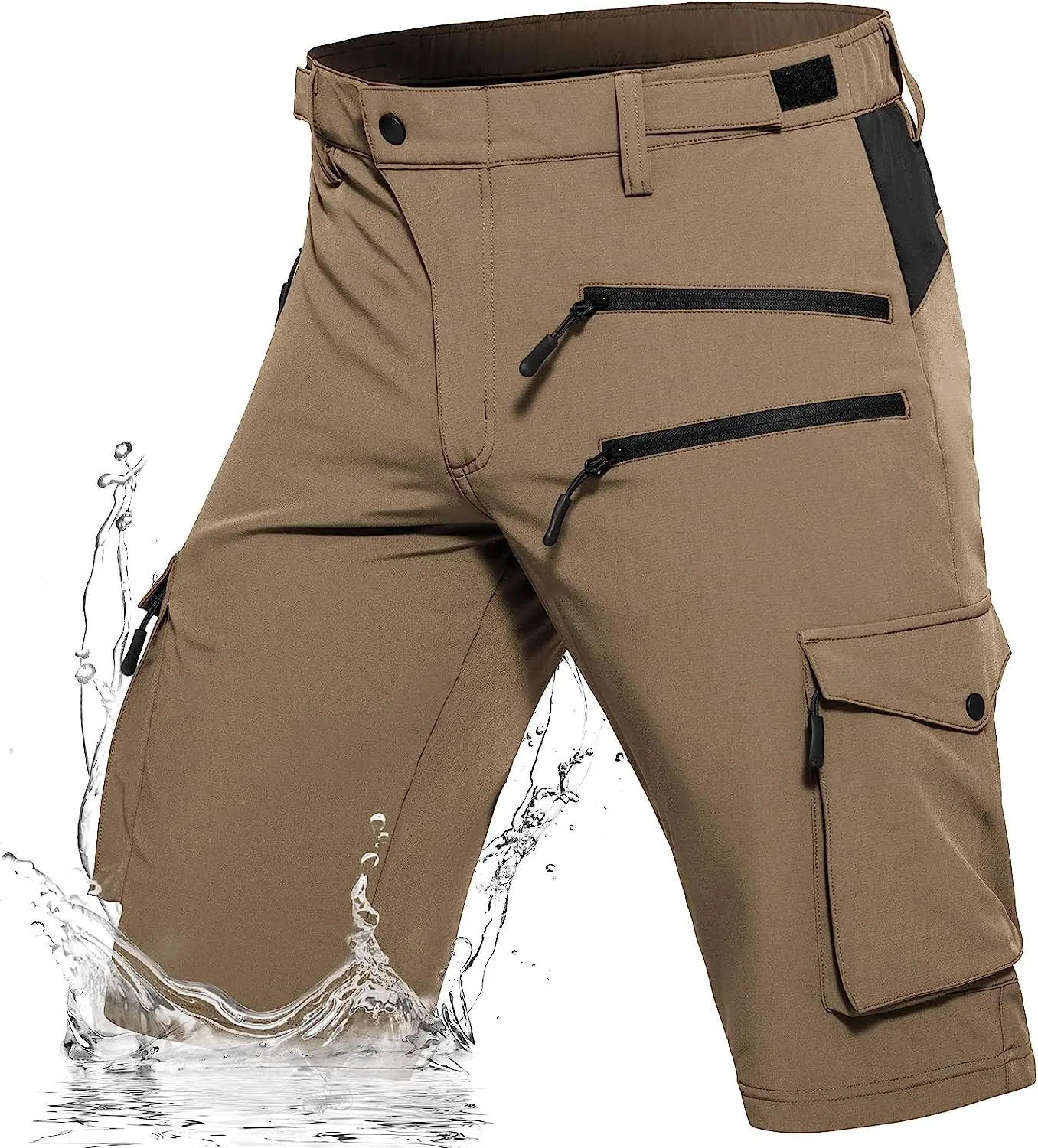 5-pack Men's Hiking Cargo Shorts Quick Dry Athletic Shorts