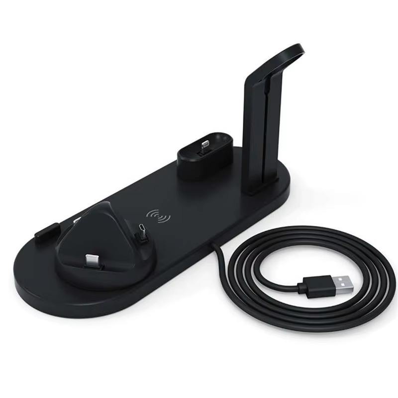 Hot Selling Best Sellers Best Selling Products Fast 3 IWatch Phone 6 in 1 Wireless Charger