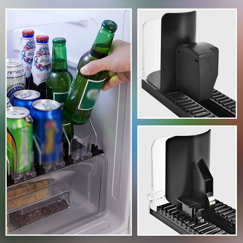 Pousbo® Refrigerator Beverage Rack