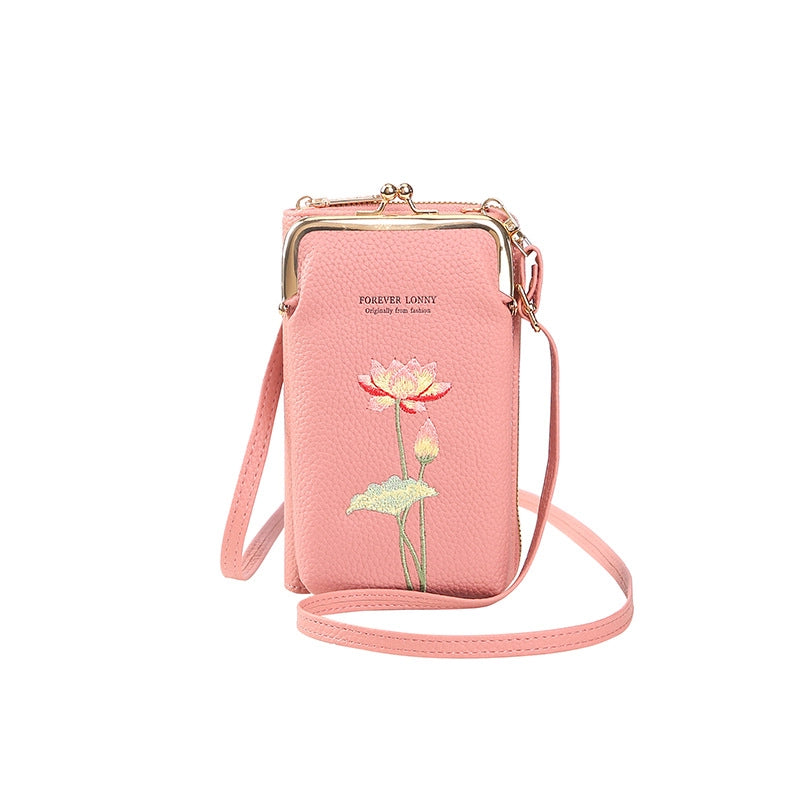 Women's All Seasons Pu Leather Vintage Style Phone Wallets