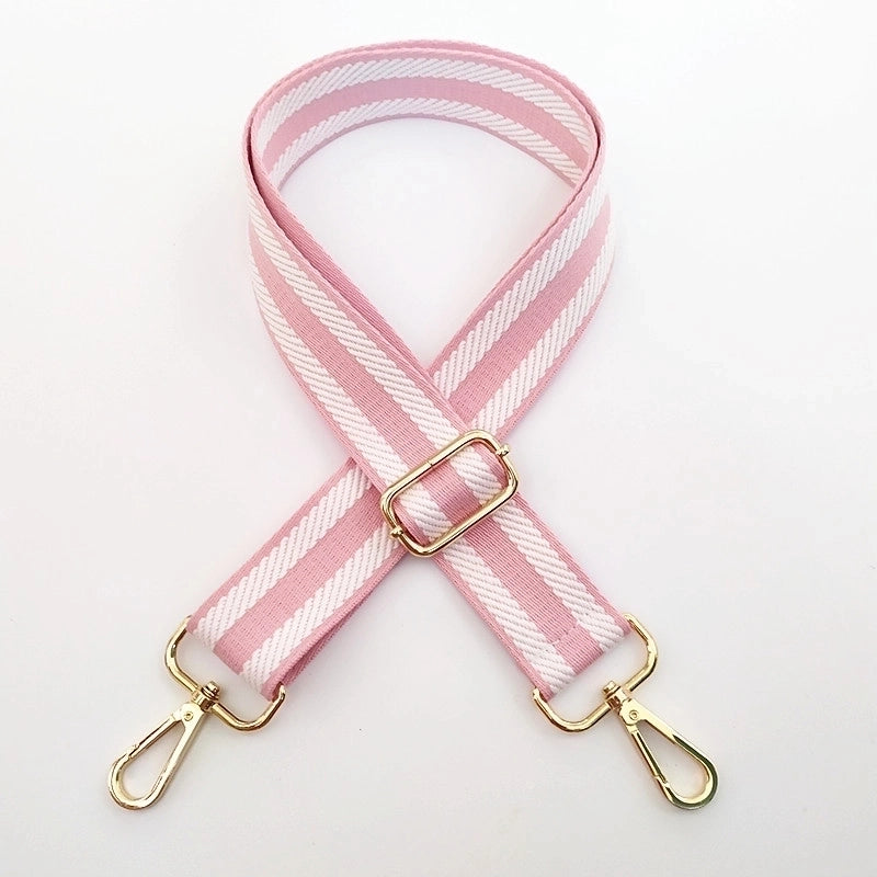 Polyester Color Block Bag Strap