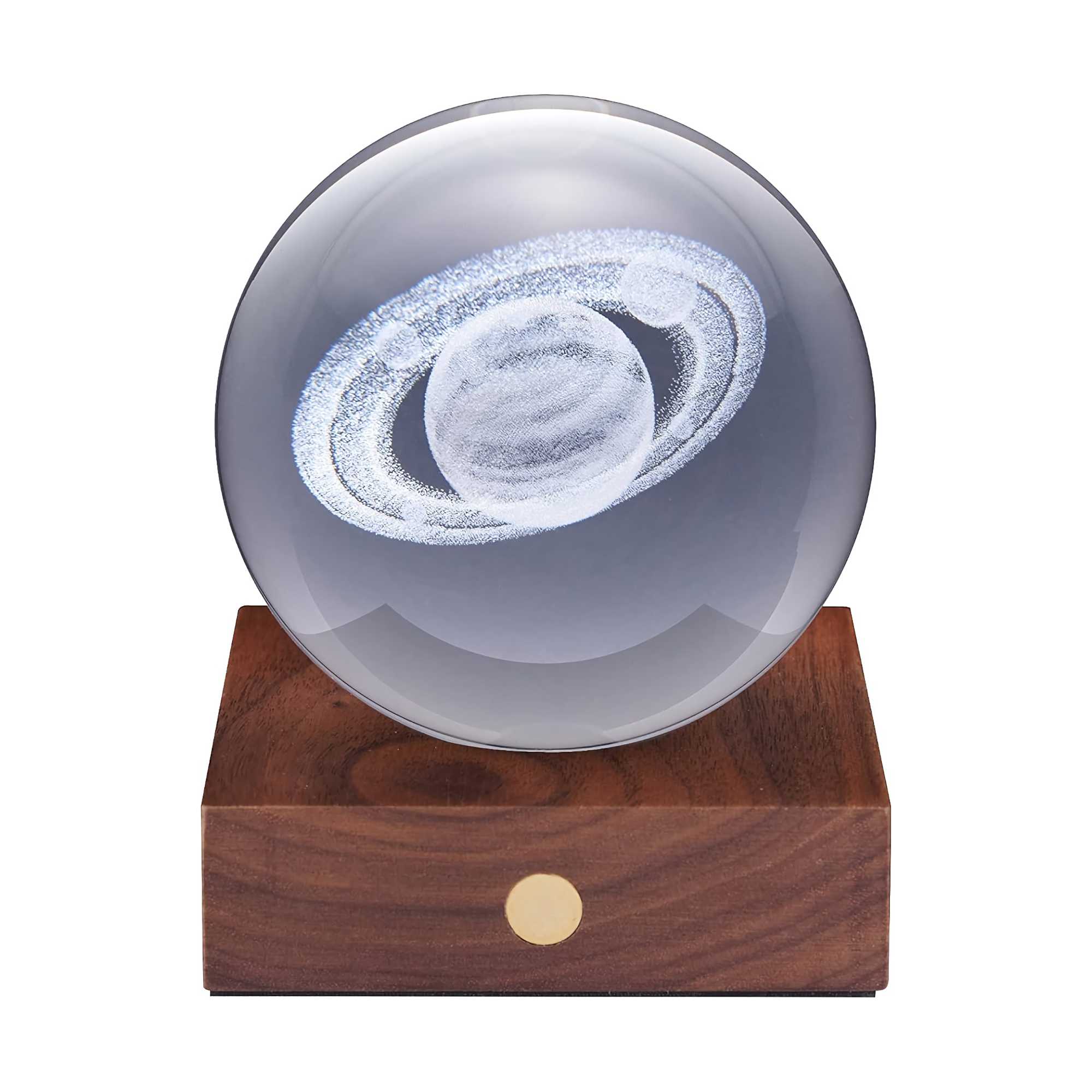 Gingko Amber Crystal Light. Saturn