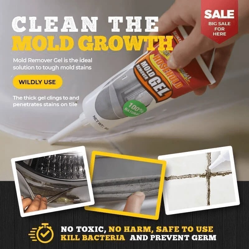 Household Mold Remover Gel with Dropper