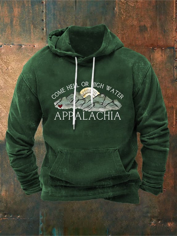 Men's Appalachia Strong Print Hoodie