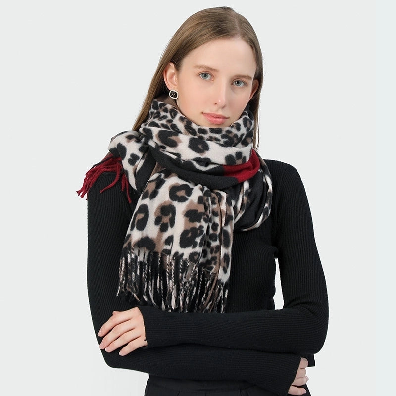 Women's Ethnic Style Color Block Polyester Printing Shawl