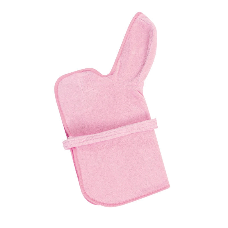 Minimalist Fiber Solid Color Pet Bath Towel