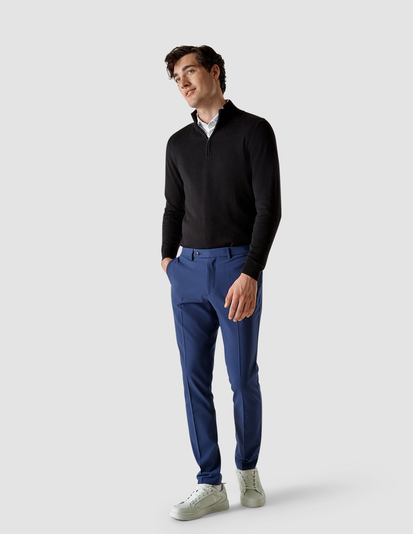 Suit Pants Regular Navy