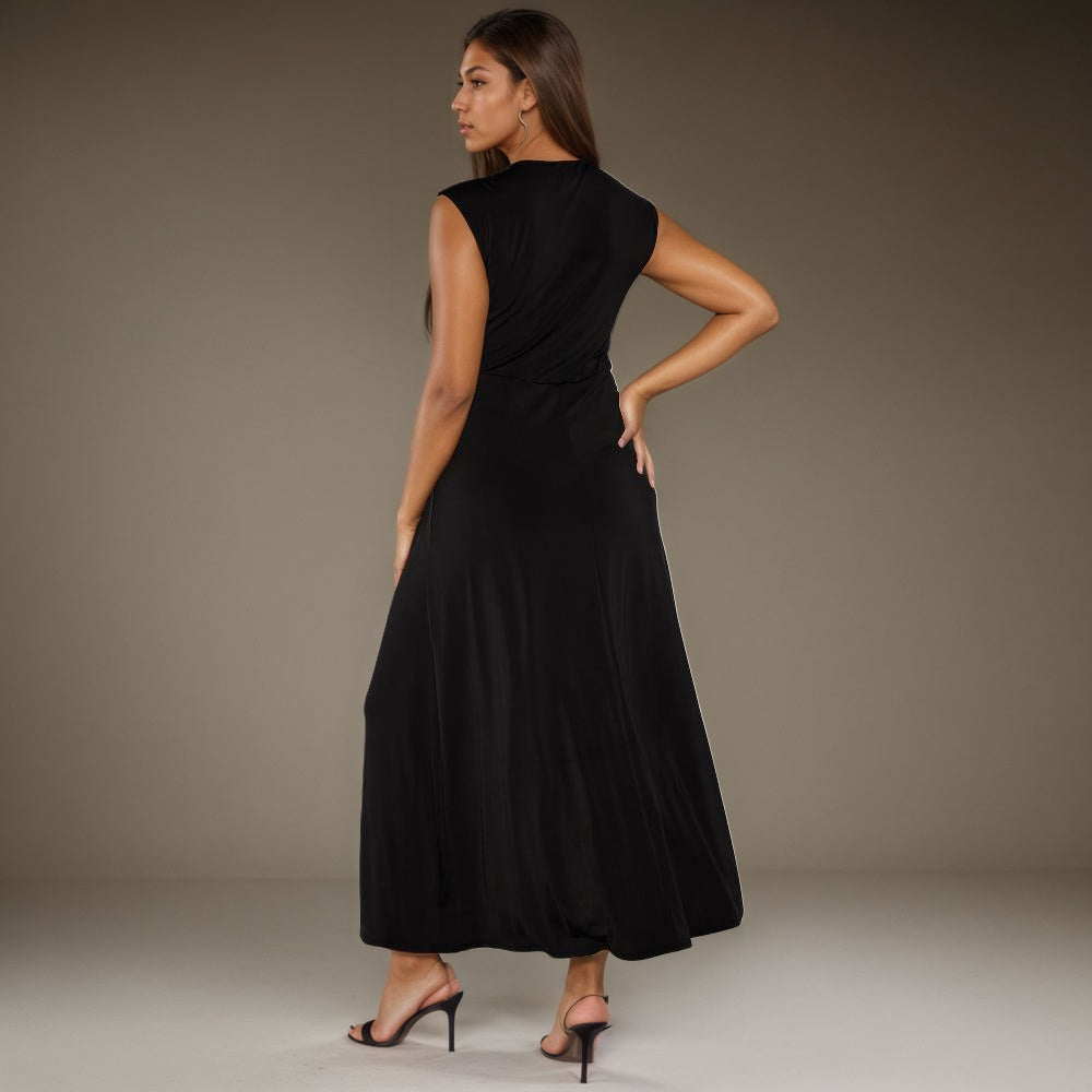 Twist Front Maxi Dress
