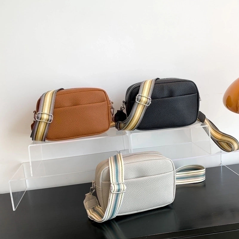 Women's Small All Seasons Pu Leather Basic Shoulder Bag