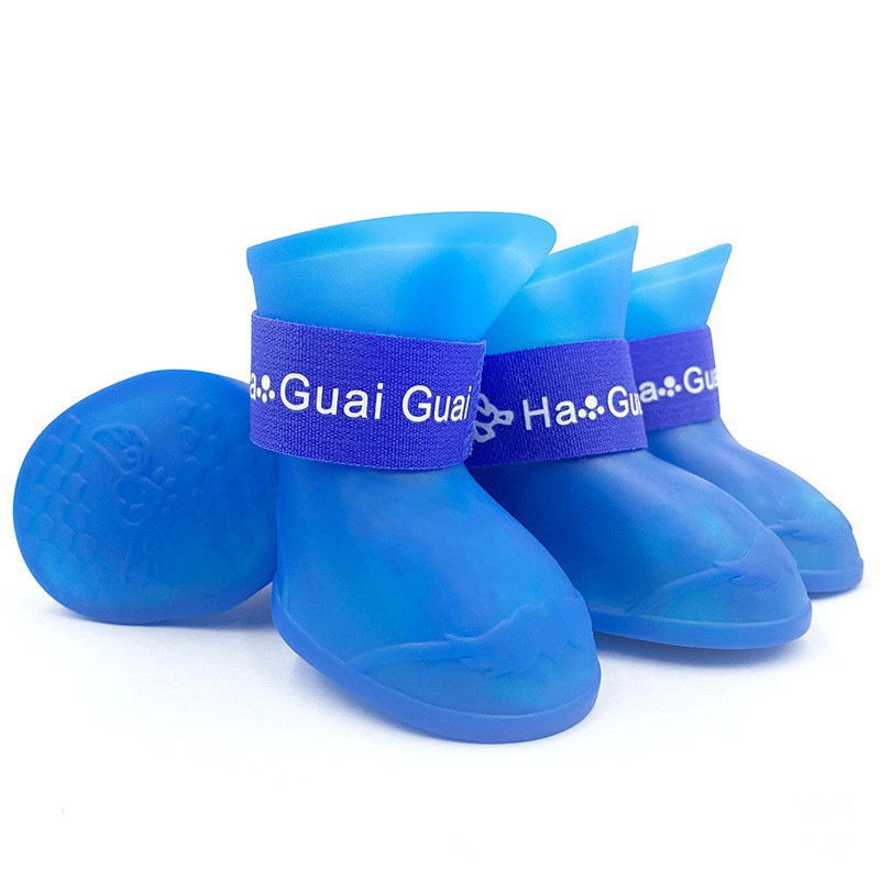 Casual Plastic Solid Color Pet Shoes
