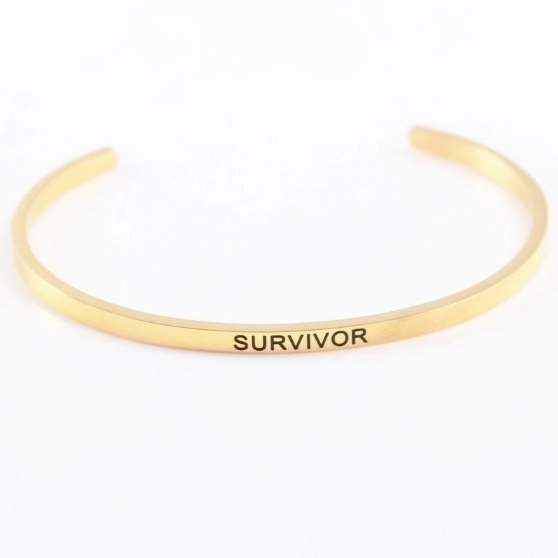 2 Pieces Casual Minimalist Letter 304 Stainless Steel Stainless Steel Bracelets In Bulk