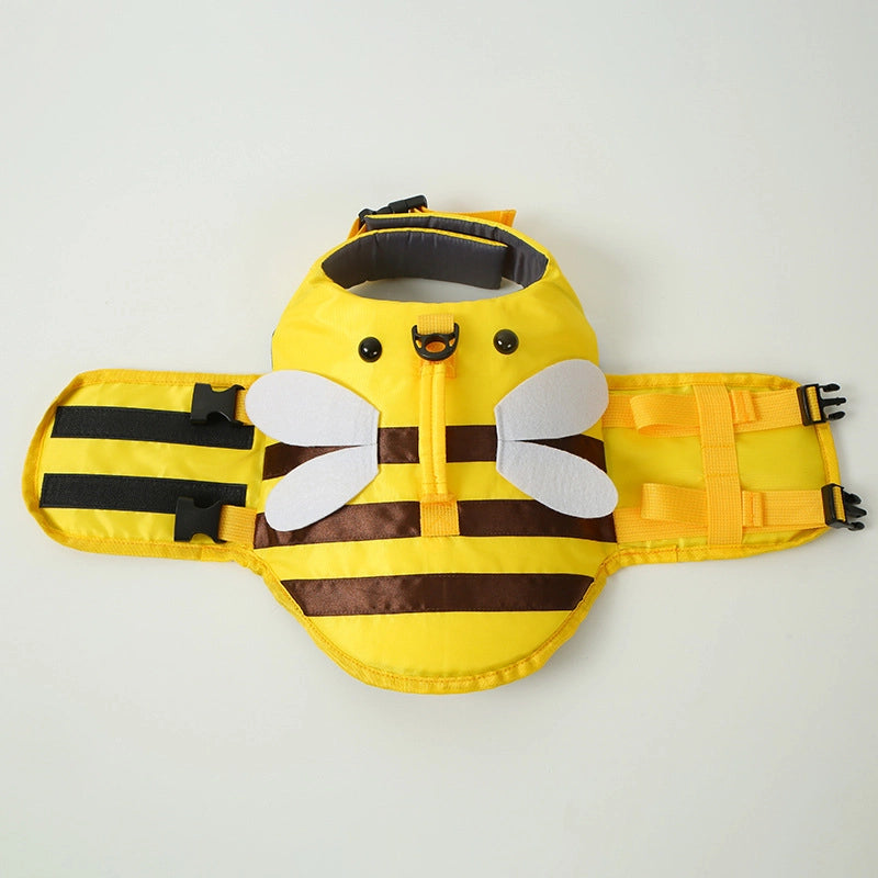Summer Pet Life Jackets Customized Small And Medium-sized Dog Teddy Bixiong Pet Supplies Adjustable Dog Swimsuit