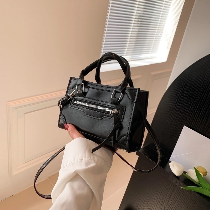Women's All Seasons Pu Leather Classic Style Handbag
