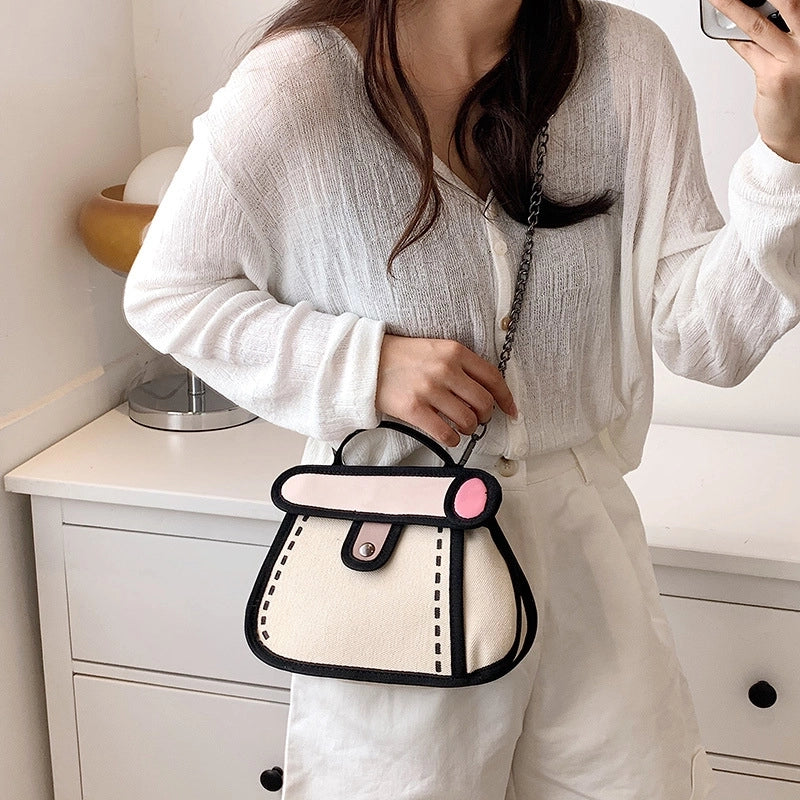 Women's Small All Seasons Special Material Streetwear Handbag