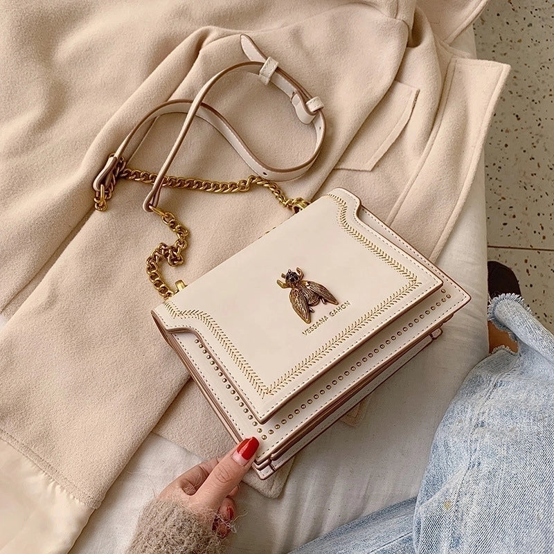 Small Pu Leather Square Bag
