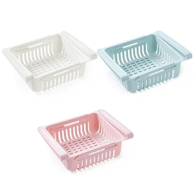 Imported Adjustable-Fridge Storage Basket