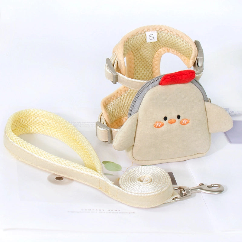 Minimalist Classic Style Polyester Color Block Leash