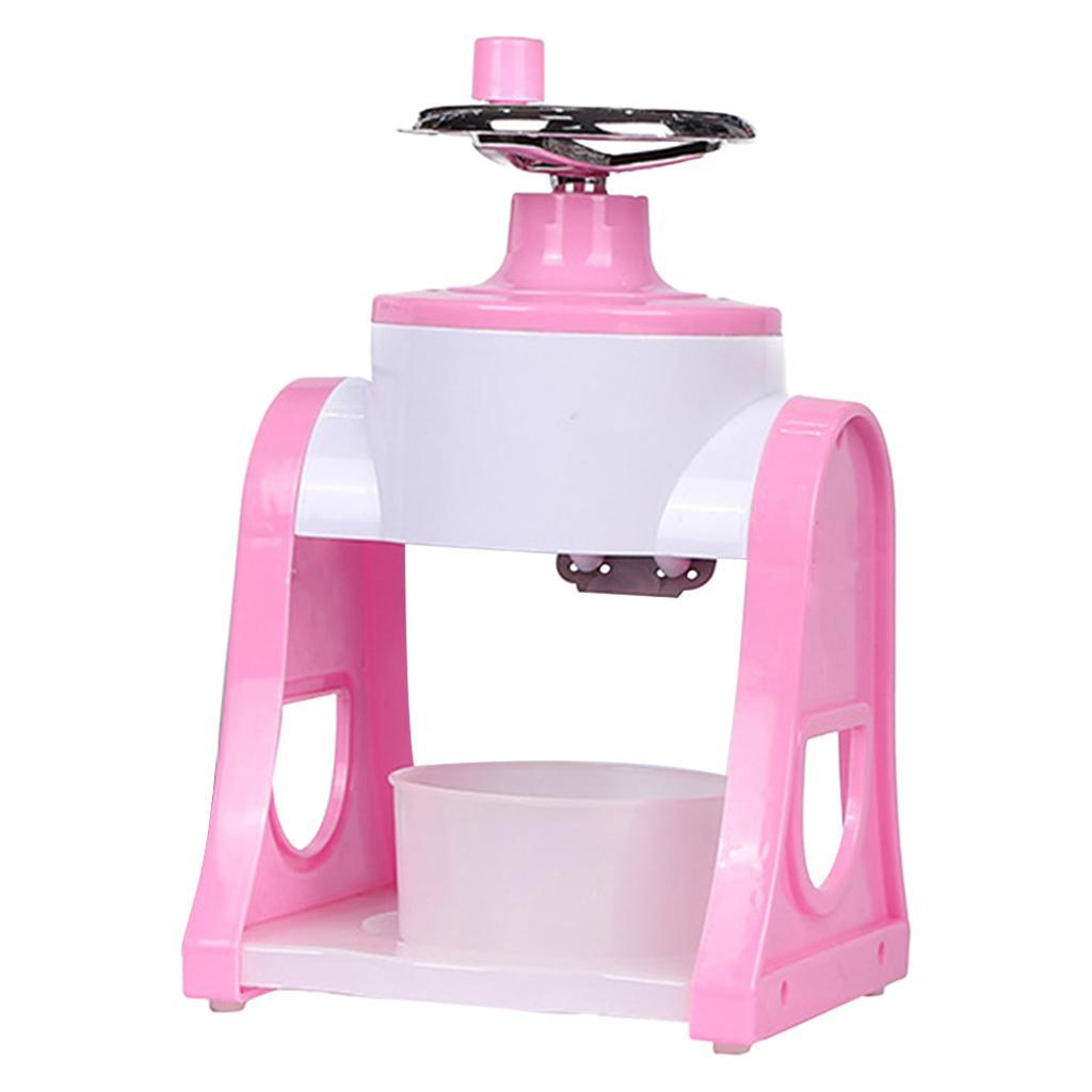 Portable Manual Ice Shaver Snow Ball Machine. Mini Ice Shaving Machine. Ice Cream Grinding Machine