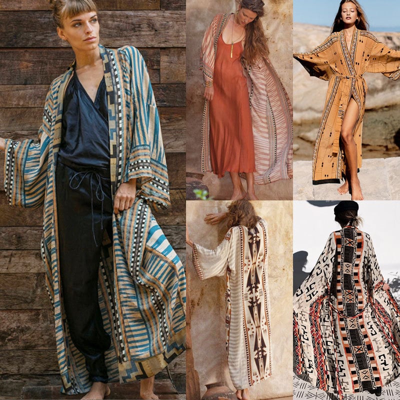 (HOT SALE - 43% OFF)🔥 Kimono Boho Beach Robe