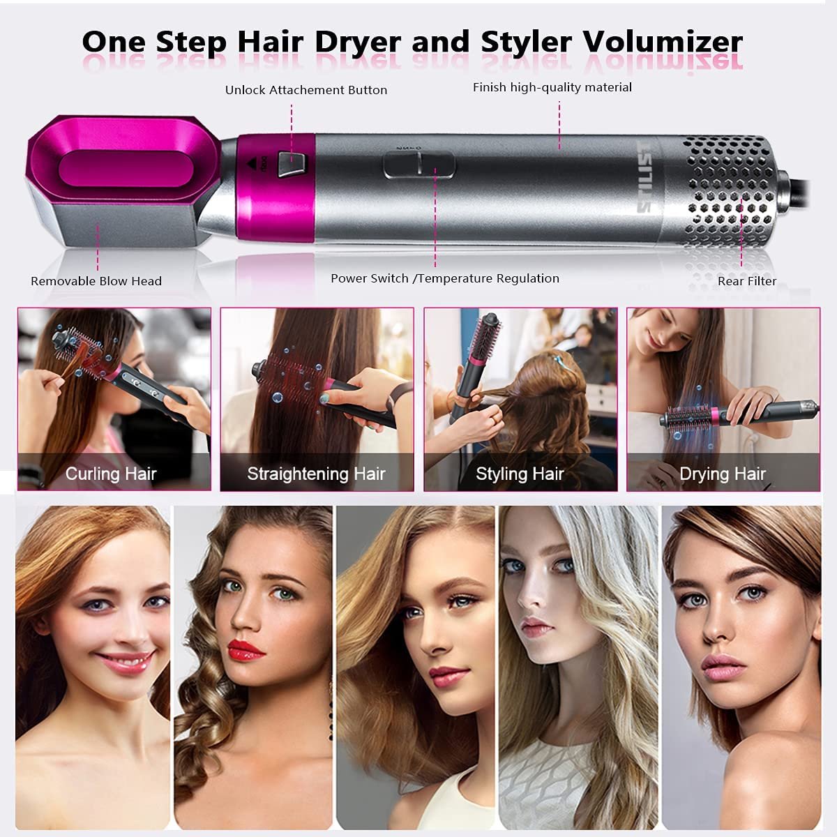 🎉2023 Spring Super Sale🎉 5 in 1 Complete Hair Styler