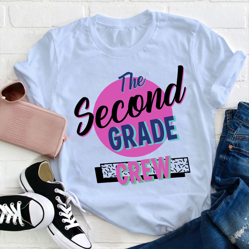 Personalized Grade Crew Teacher T-Shirt