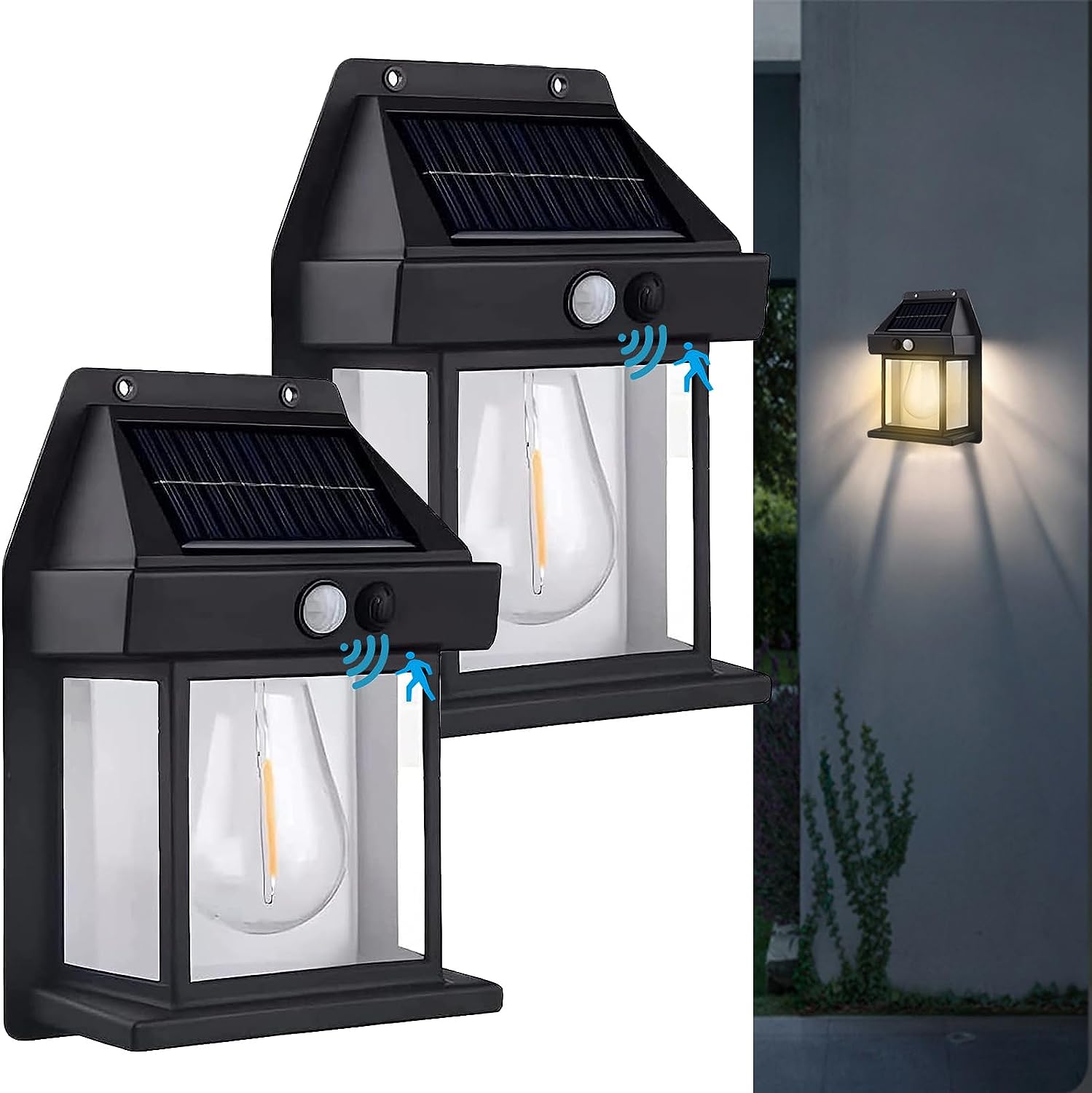 2023 New Outdoor Solar Wall Lamp