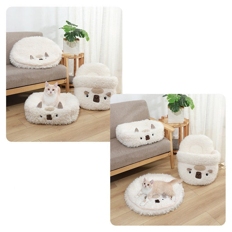 Alpaca Shape Pet Bed