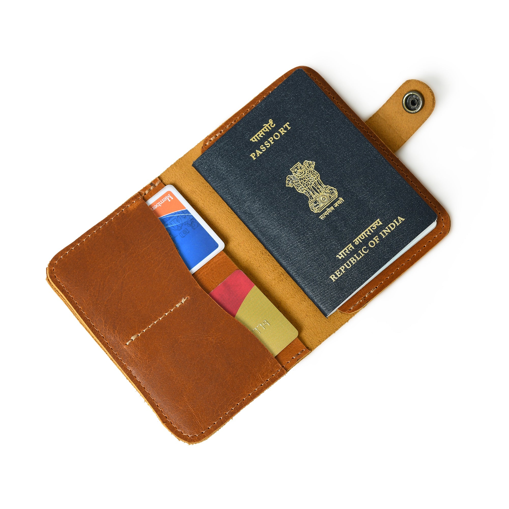 Passport Sleeve - Tan Brown