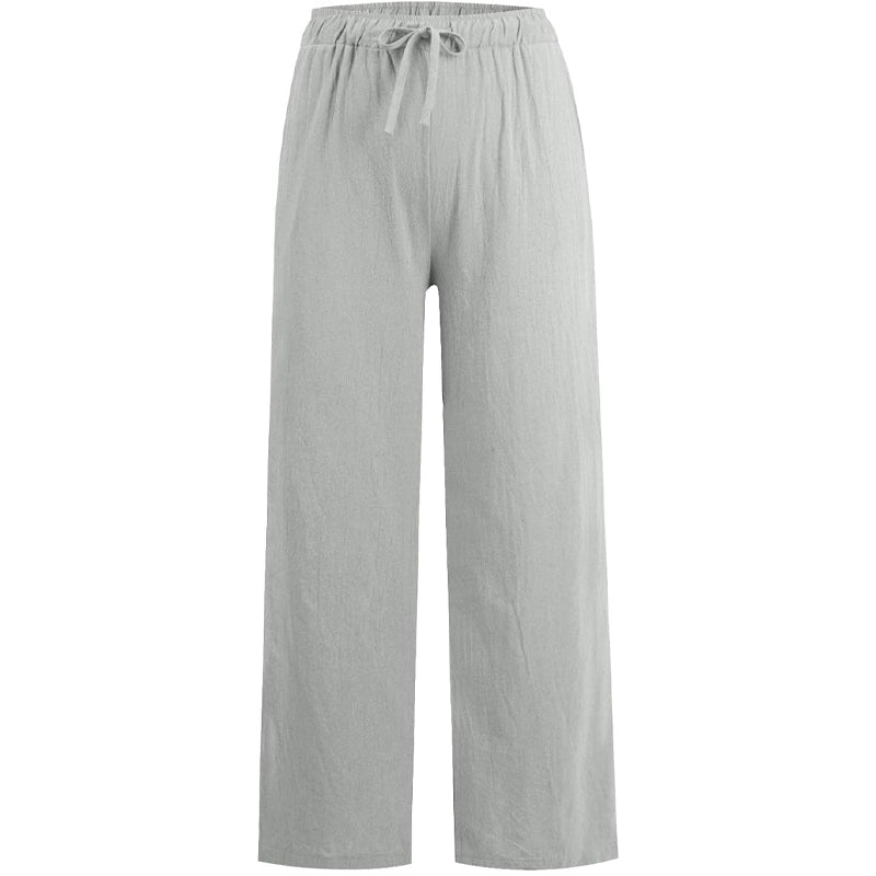 💥Hot Sales-49% OFF🔥Women's Summer Linen Cotton Wide Leg Pants
