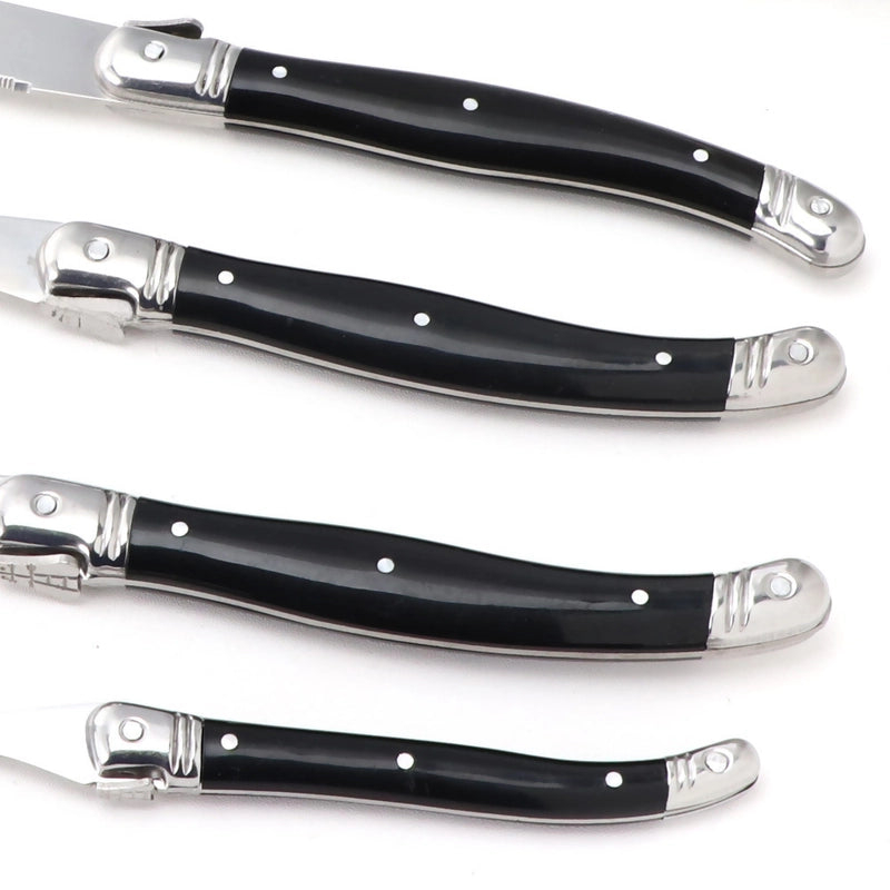 Spot Stainless Steel Tableware ABS Plastic Handle Western-style Knife And Fork Spoon Steak Knife Household Knife And Fork Soup Spoon
