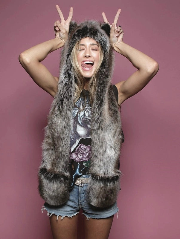 Unisex Fashion Solid Color Imitation Fur Winter Scarves