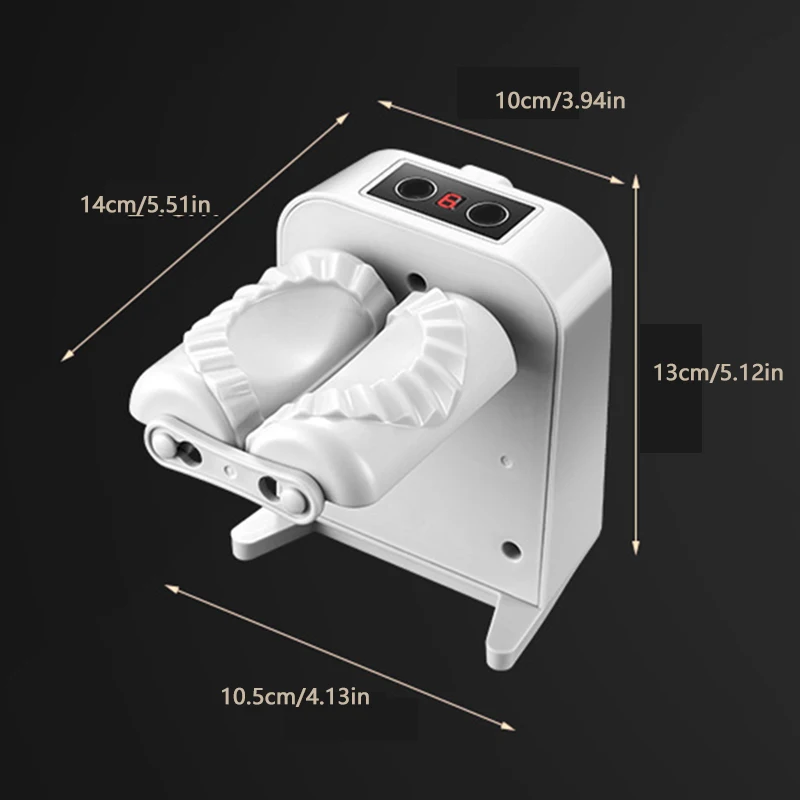 AUTOMATIC ELECTRIC DUMPLING MAKER 鈥?ADJUSTABLE SPEED & PRESSING KIT FOR PERFECT DUMPLINGS