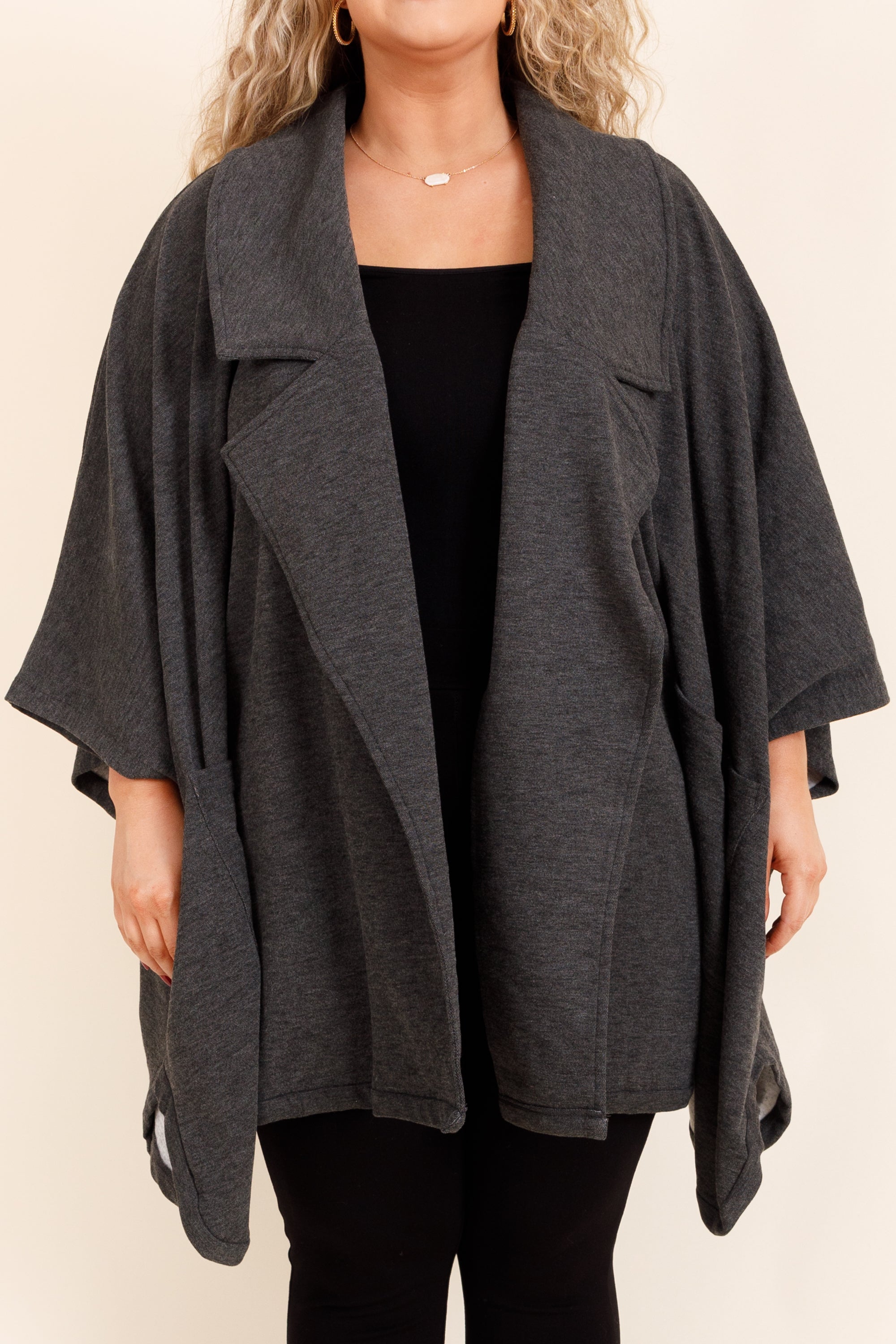 Things I Never Told You Jacket. Charcoal