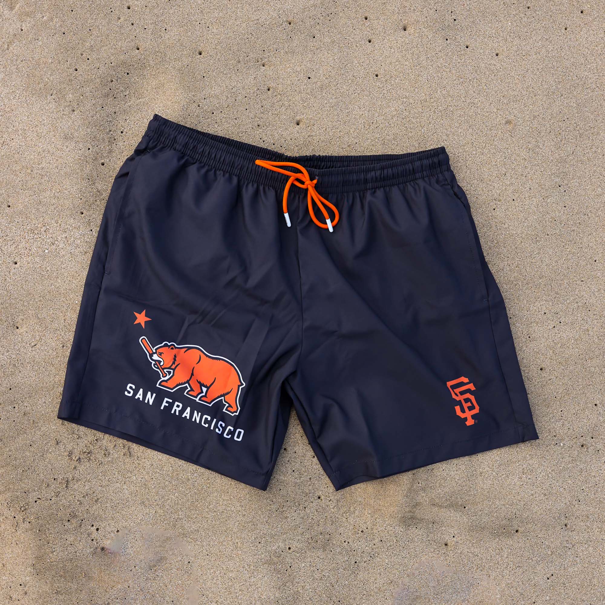 Cali Bear Cage Trunks - San Francisco Giants