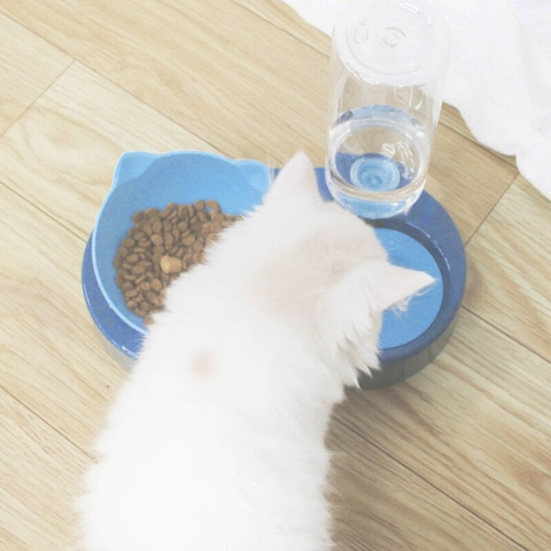 Gravity Water and Food Bowls