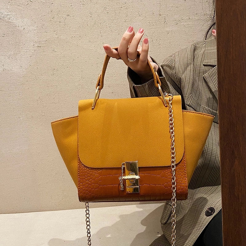 Women's Medium All Seasons Pu Leather Streetwear Handbag