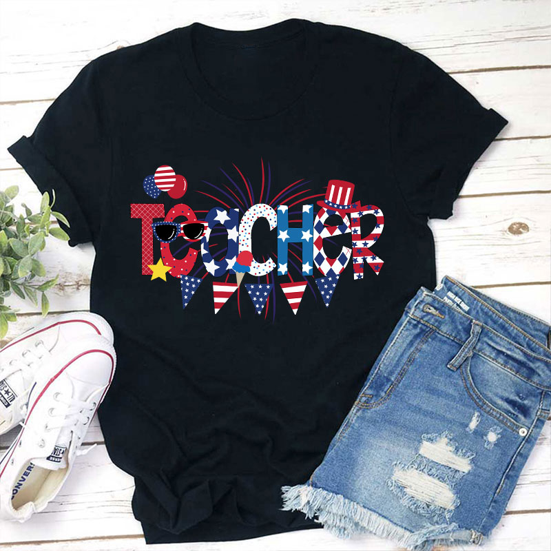 Celebration Teacher Letter T-Shirt