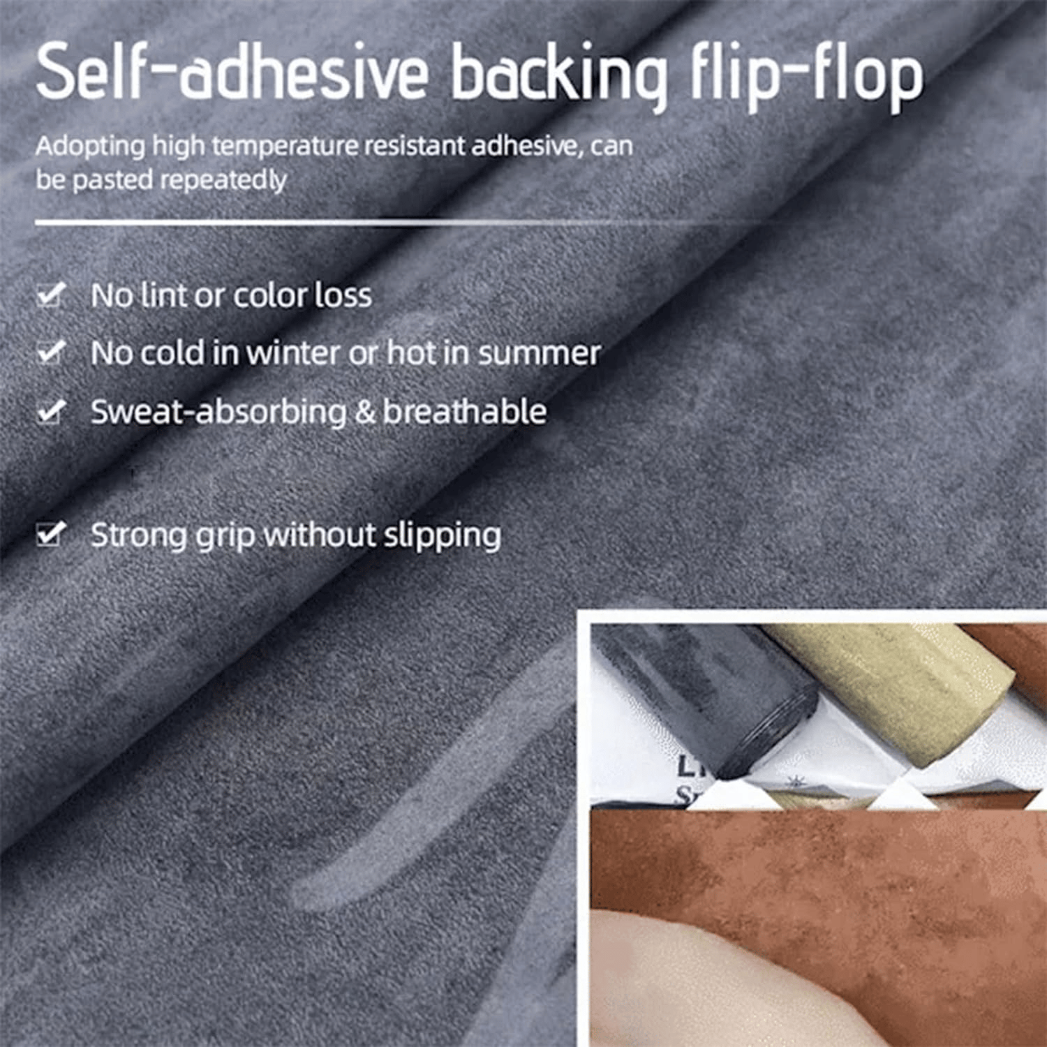 Self-Adhesive Faux Suede Fabric for Automotive/ Home Repair/ DIY
