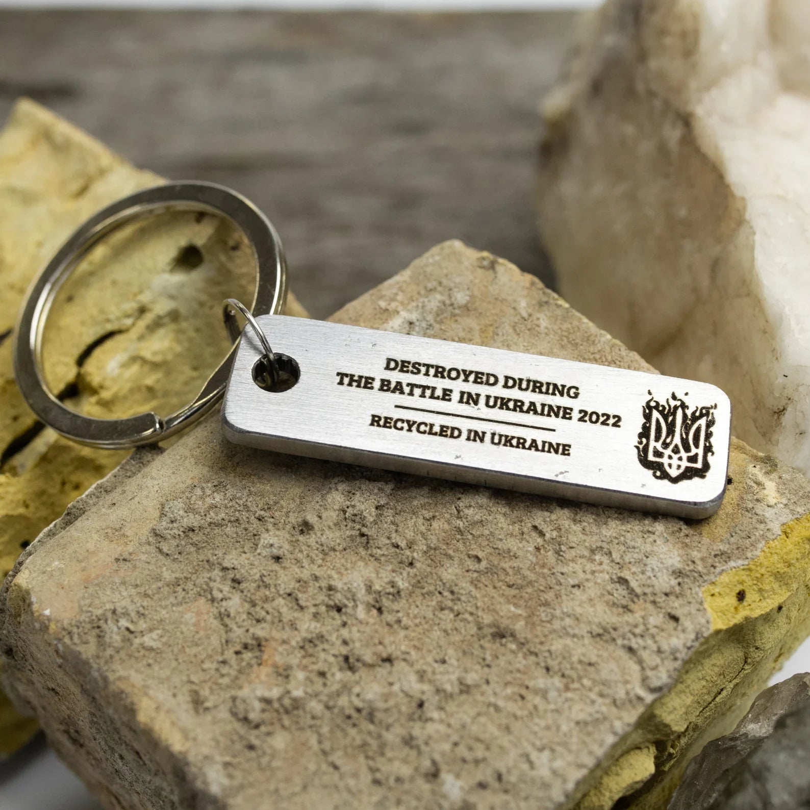 tank keychain