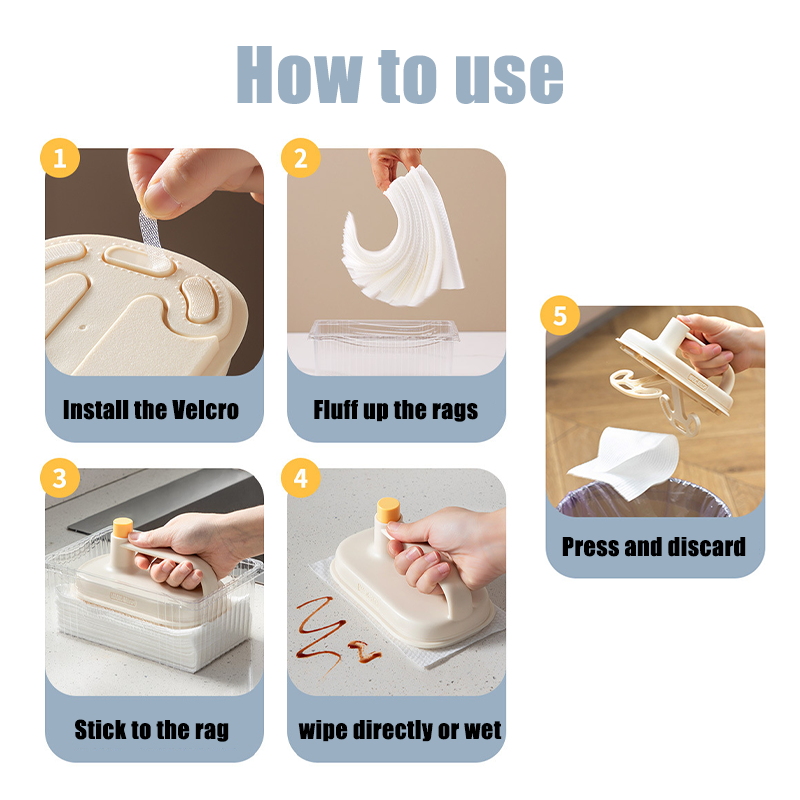 ✨Replaceable Cloth Cleaning Brush