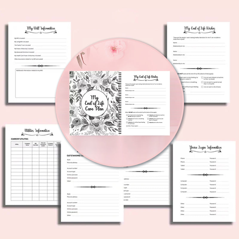 Fuck I'm Dead. End Of Life Planner