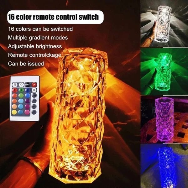 🔥BIG SALE - 49% OFF🔥🔥🌈 - Touching Control Rose Lamp✨