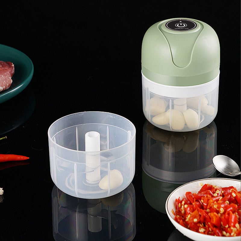 (🎁2023-kitchenware Hot Sale🎁 48% OFF)-USB Rechargebale Electric Garlic Grinder