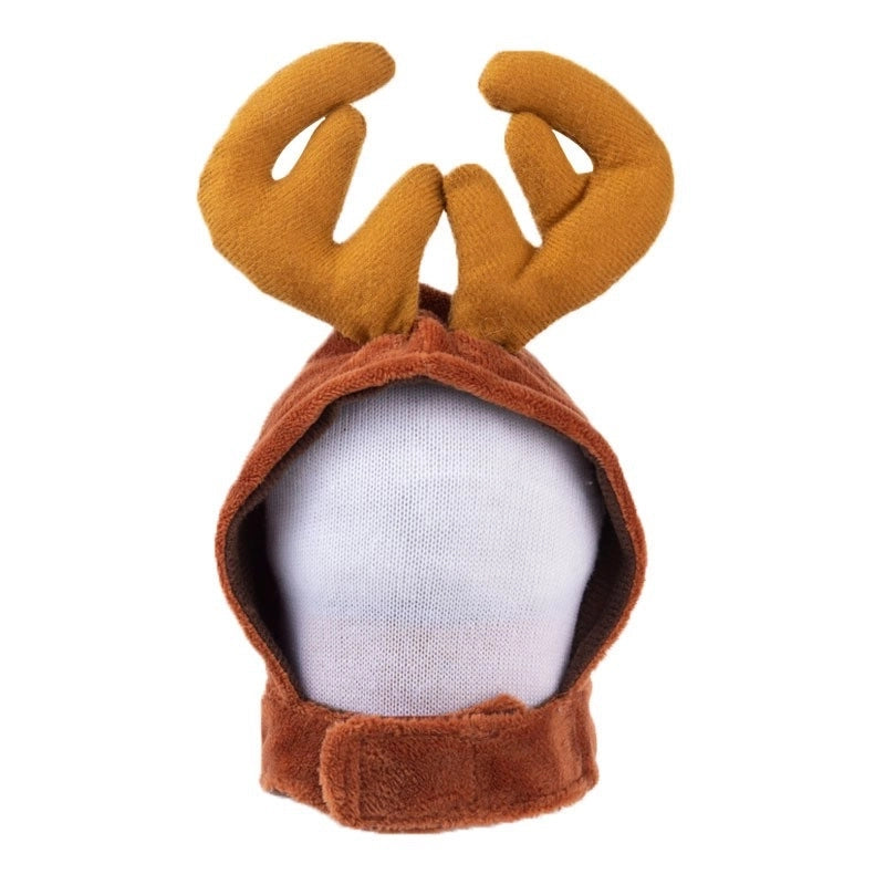 Cute Polyester Christmas Animal Santa Claus Pet Clothing