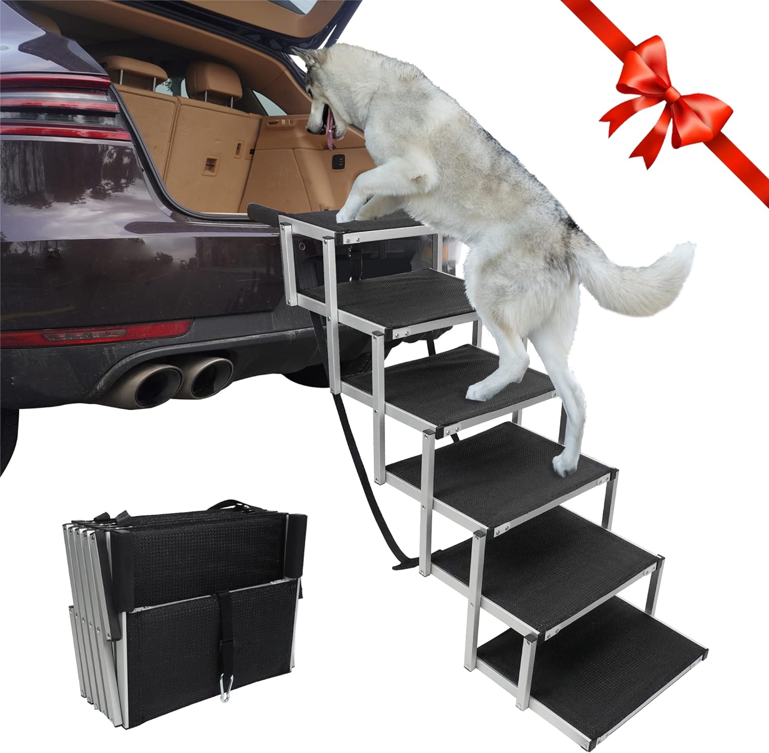 Portable Folding Dog Stairs