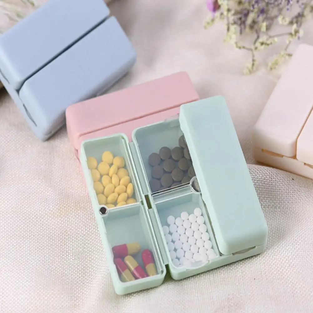 Foldable Magnetic Pill Organizer