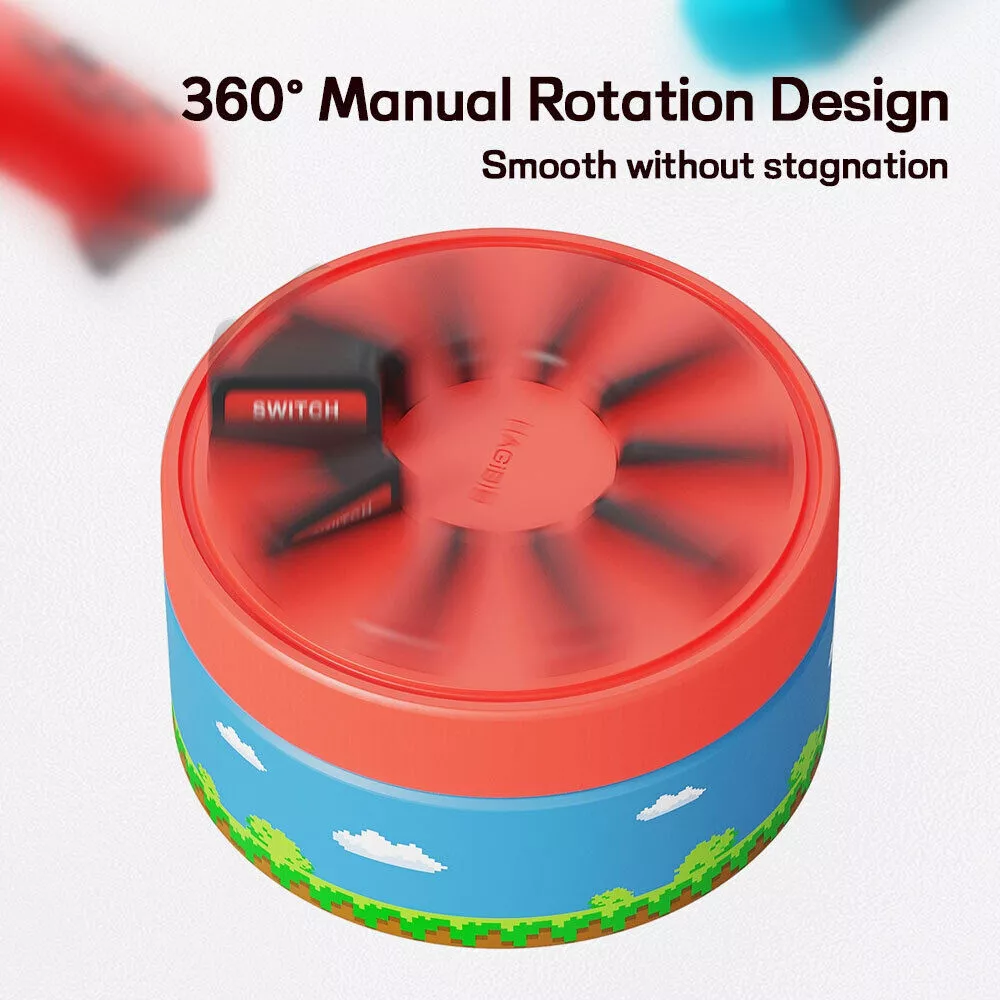🎮Rotating Switch Game Cartridge Case