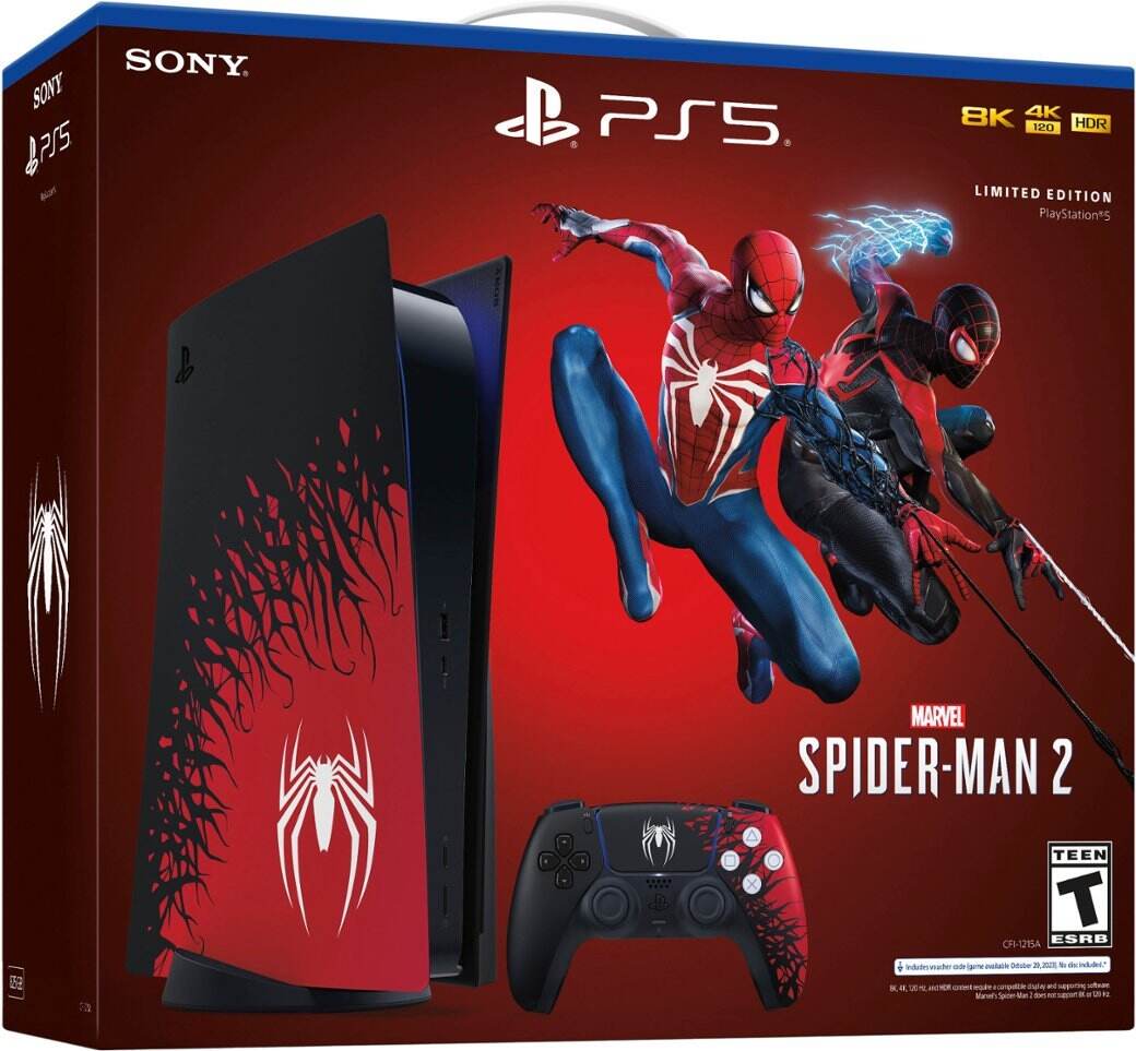 PlayStation 5 Console – Marvel’s Spider-Man 2 Limited Edition Bundle - Multi