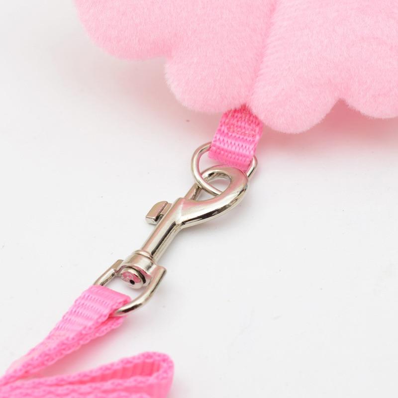 Angel Wing Dog Harness With Leash